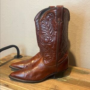 Vintage ACME Miss Rodeo USA Women's Leather Boots size 7.5